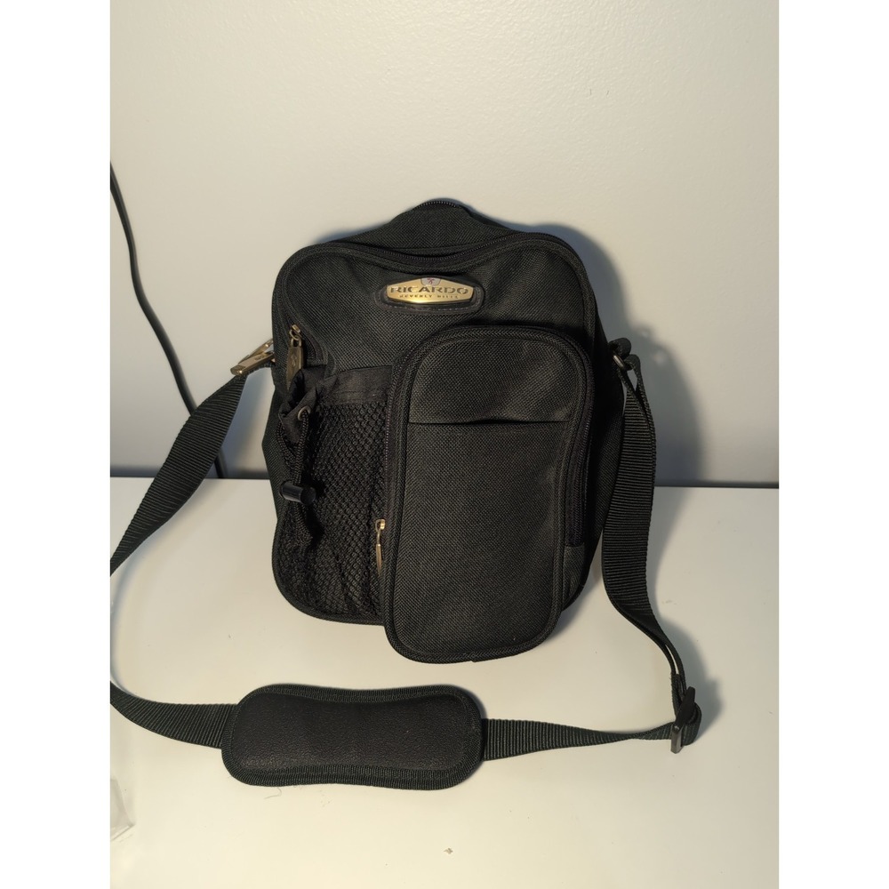 Ricardo Beverly Hills Global Gear Crossbody Green Multi-Pocket Travel Bag